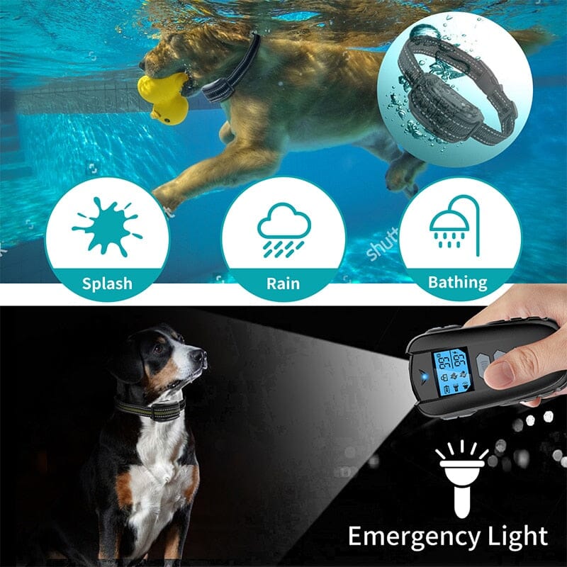 1000ft Electric Dog Training Remote Control Collars 0 Barking Bears