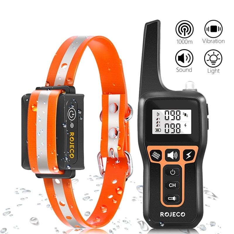 1000m Electric Dog Training Remote Control Collar 0 Barking Bears