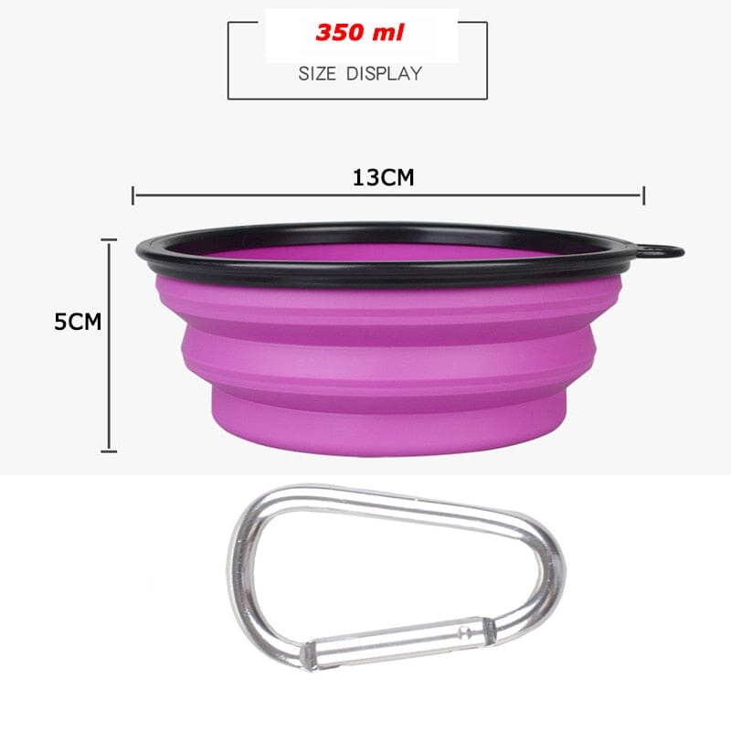 1000ml Large Collapsible Dog Pet Folding Silicone Bowl 0 My Store