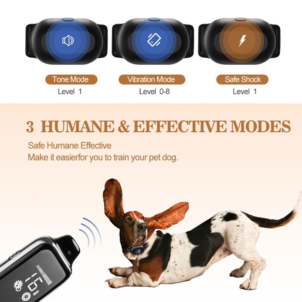 1300ft Remote Dog Training Collar 0 Barking Bears