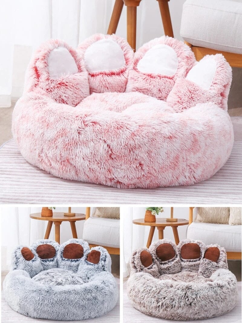 Bear Shape Cushion Warm Soft Paw House 0 My Store