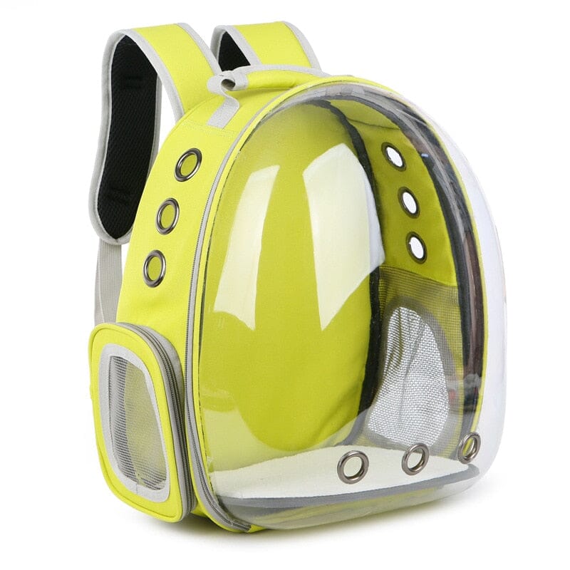 Cat bag breathable portable pet carry backpack 0 Puppy Store Yellow