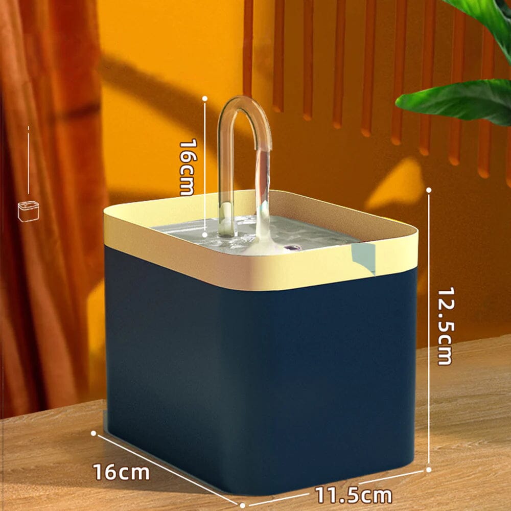 Cat Water Fountain Auto Filter USB Electric Mute Cat Drinker Bowl 1.5L Puppy Store