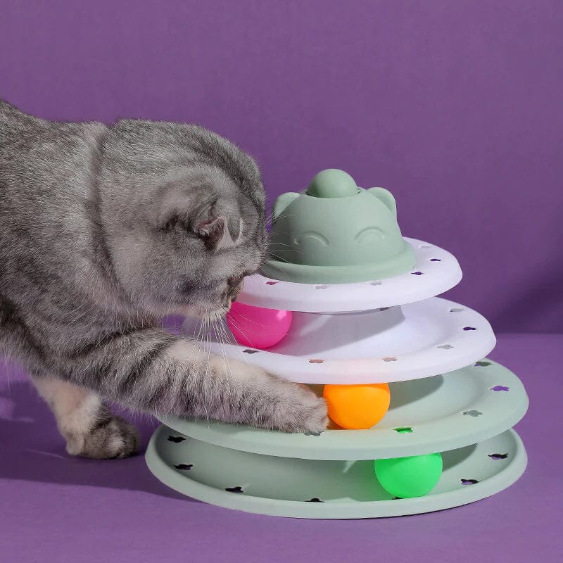 Cats Toy Tower Tracks Interactive Cat Intelligence Training Puppy Store