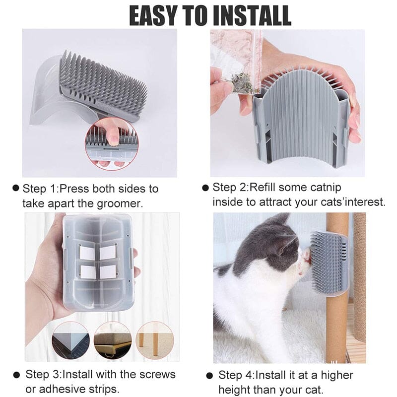Comb Removable Corner Scratching Rubbing Brush 0 My Store
