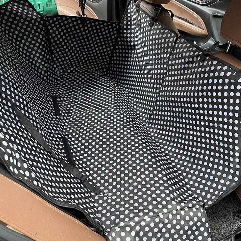 DOG PET CAR SEAT COVER MAT 0 Puppy Store Black Dot 130x150x38cm