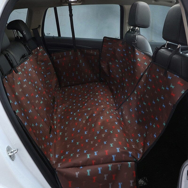 DOG PET CAR SEAT COVER MAT 0 Puppy Store Coffee Dog 130x150x38cm