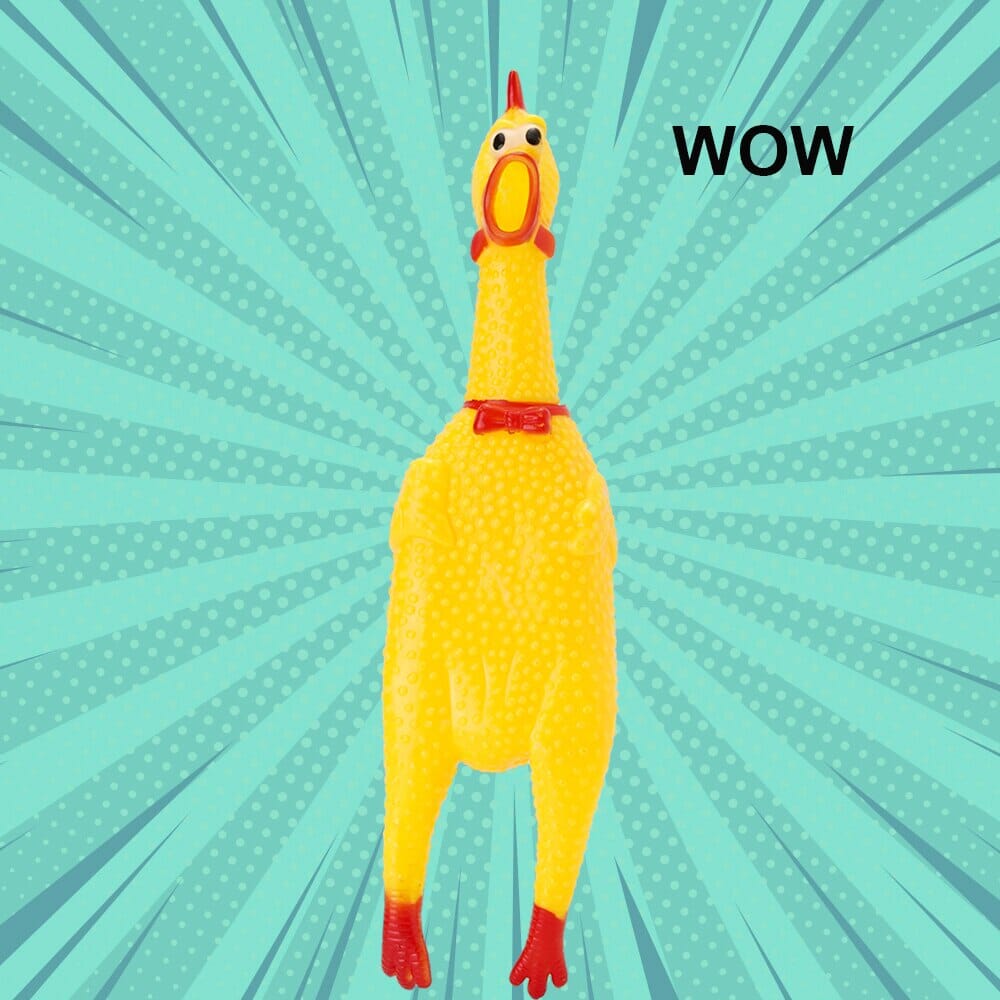 Dog Sounding Small Size Screaming Chicken Toy 0 My Store