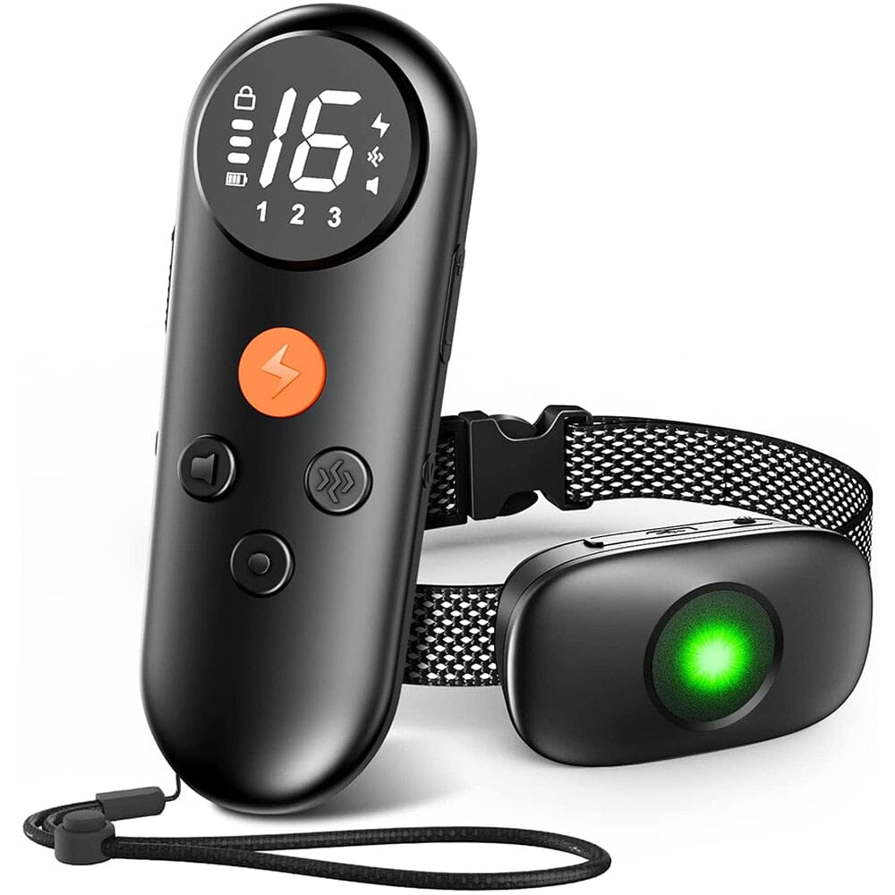 Electric Training Anti Bark Collar 0 Barking Bears Black