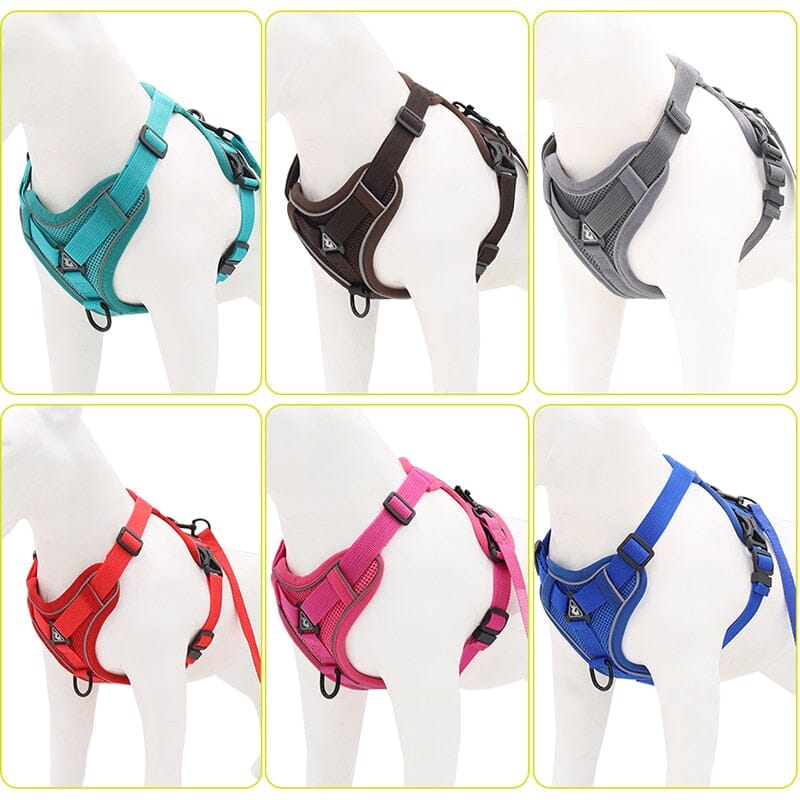 No Pull Dog Harness and Leash Set Adjustable 0 My Store