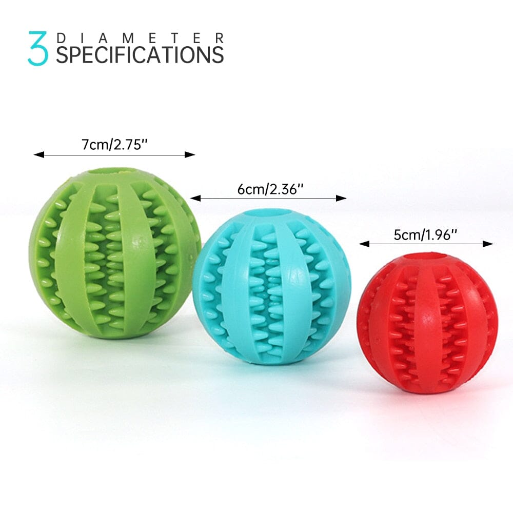 Pet Dog Toy Interactive Rubber Balls Chewing Toys 0 My Store