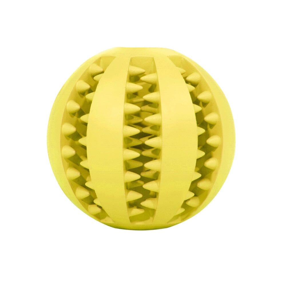 Pet Dog Toy Interactive Rubber Balls Chewing Toys 0 My Store Yellow S-5cm