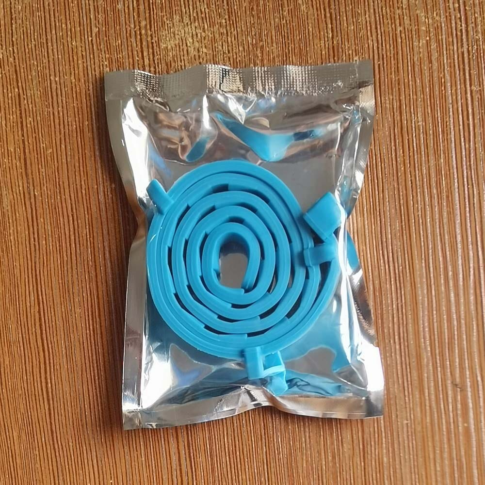 Pet Flea and Tick Collar 0 My Store blue opp bag 38cm for cats
