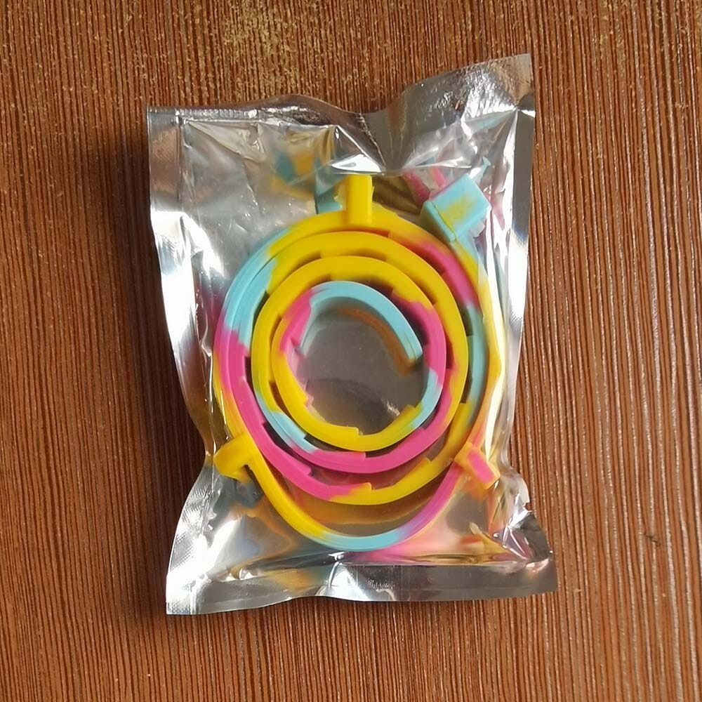 Pet Flea and Tick Collar 0 My Store colorful opp bag 38cm for cats