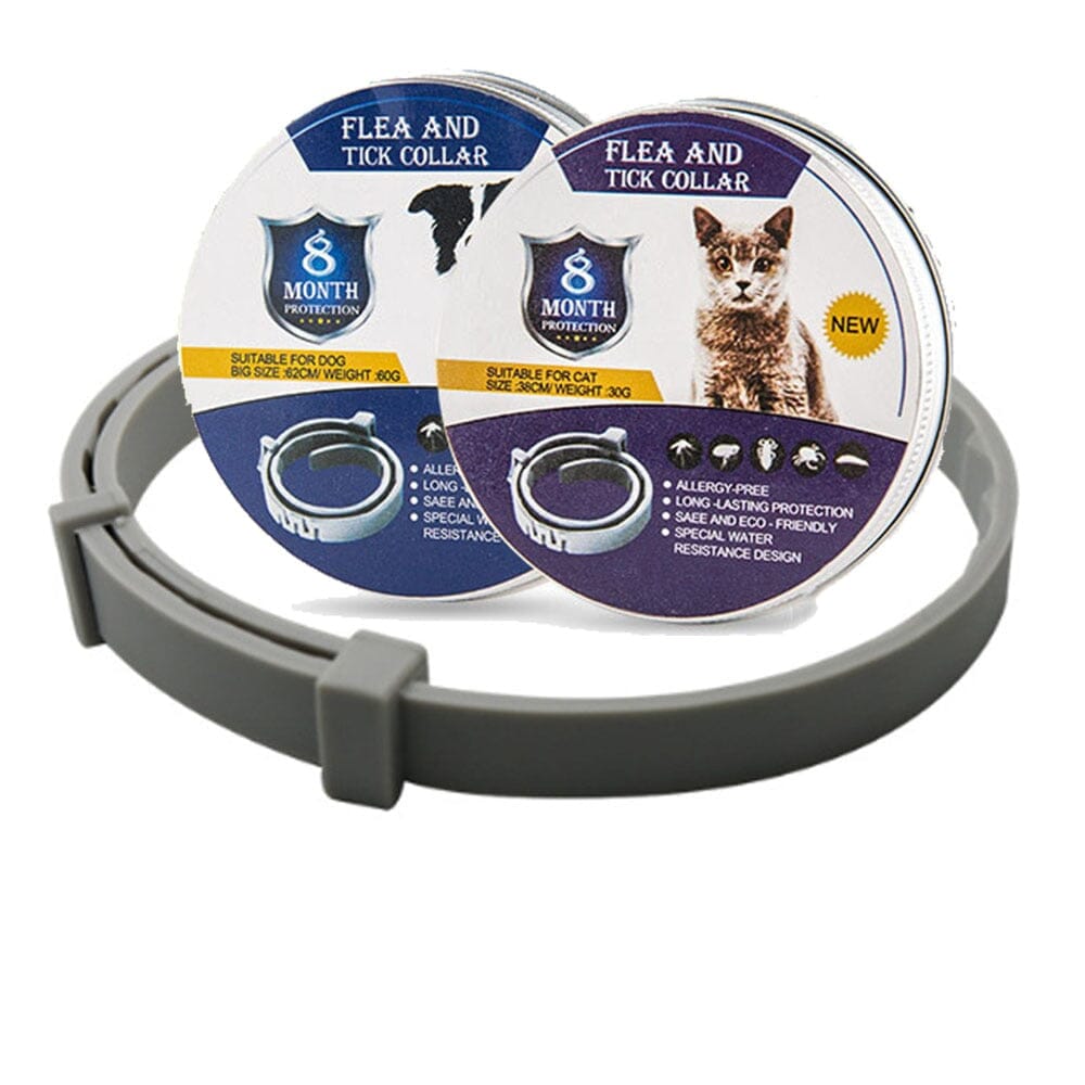 Pet Flea and Tick Collar 0 My Store gray box package 38cm for cats