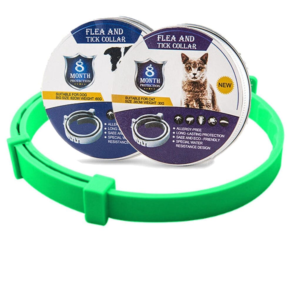 Pet Flea and Tick Collar 0 My Store green box package 38cm for cats
