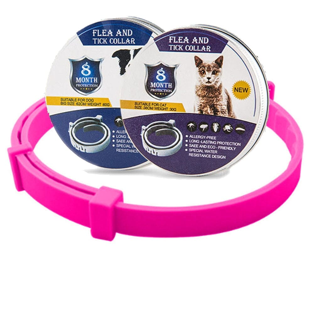 Pet Flea and Tick Collar 0 My Store pink box package 38cm for cats
