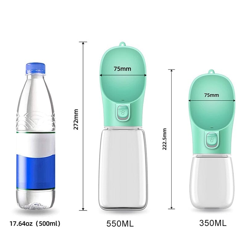 Portable Dog Water Bottle Outdoor Bowl 0 My Store