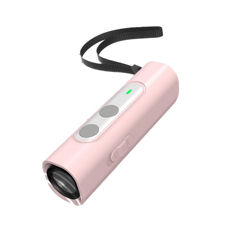 Ultrasonic Pet Dog Repeller 0 Barking Bears Pink