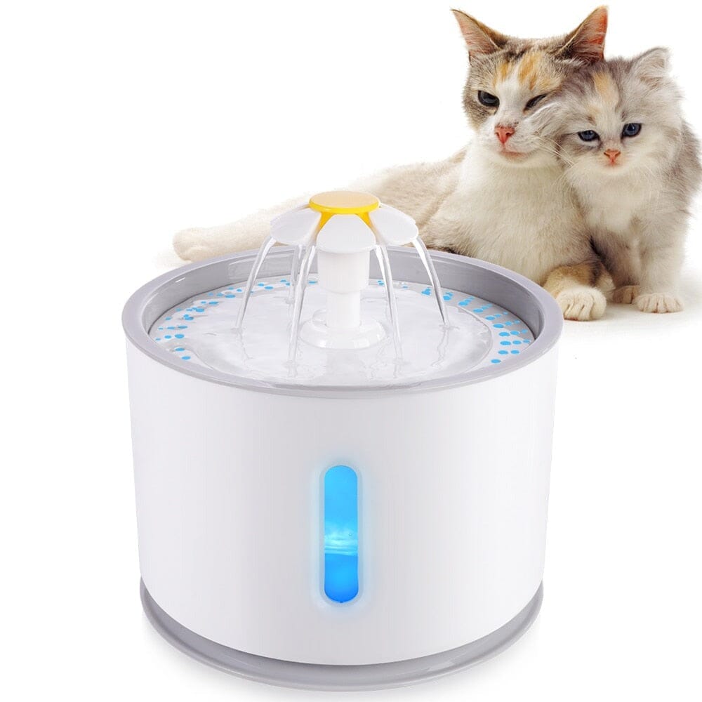 Automatic Pet Cat Water Fountain with LED Lighting 0 My Store 