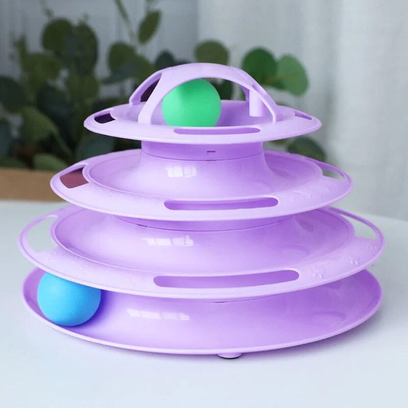 Cats Toy Tower Tracks Interactive Cat Intelligence Training Puppy Store 