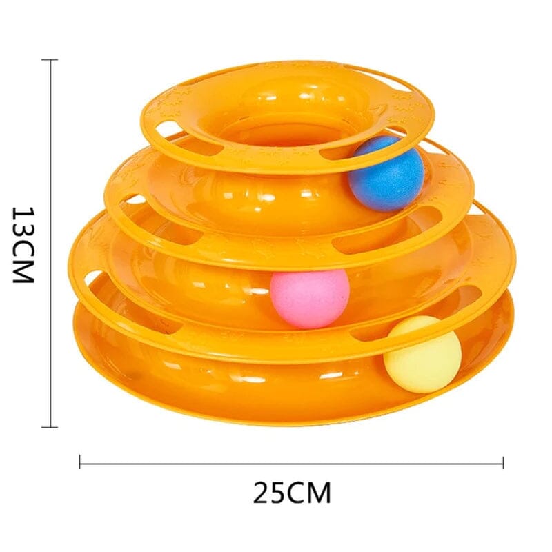 Cats Toy Tower Tracks Interactive Cat Intelligence Training Puppy Store 