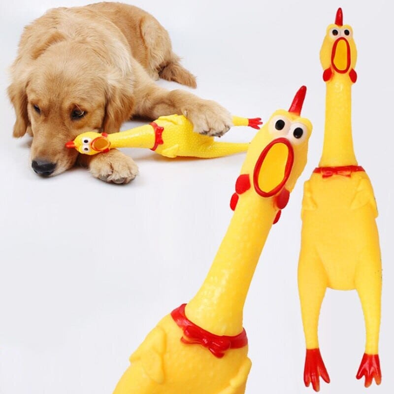 Dog Sounding Small Size Screaming Chicken Toy 0 My Store 