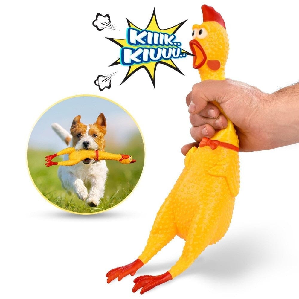 Dog Sounding Small Size Screaming Chicken Toy 0 My Store 