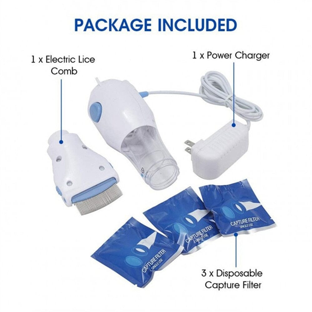 Electric Anti Lice Comb Flea Removal Killer Brush 0 My Store 