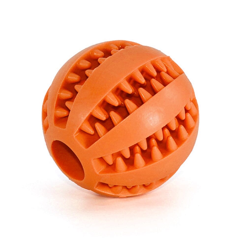 Pet Dog Toy Interactive Rubber Balls Chewing Toys 0 My Store Orange S-5cm 