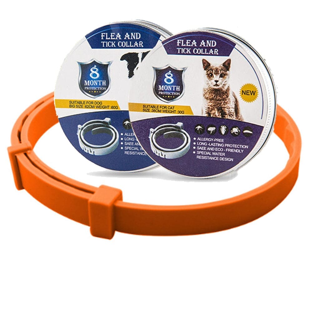 Pet Flea and Tick Collar 0 My Store orange box package 38cm for cats 