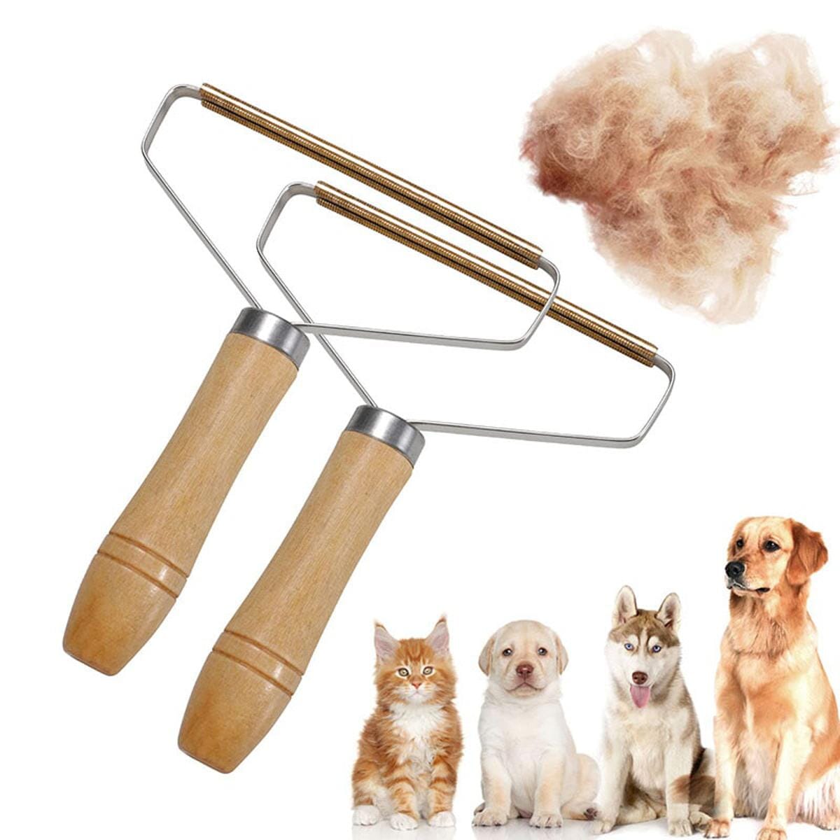 Pet Hair Remover Portable Manual Scraper Lint Cleaner 0 My Store 