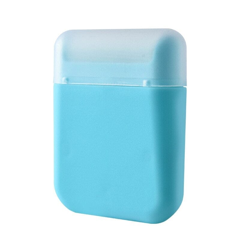 Single/Double Head Mini Manual Hairball Trimmer 0 My Store one hand-blue 
