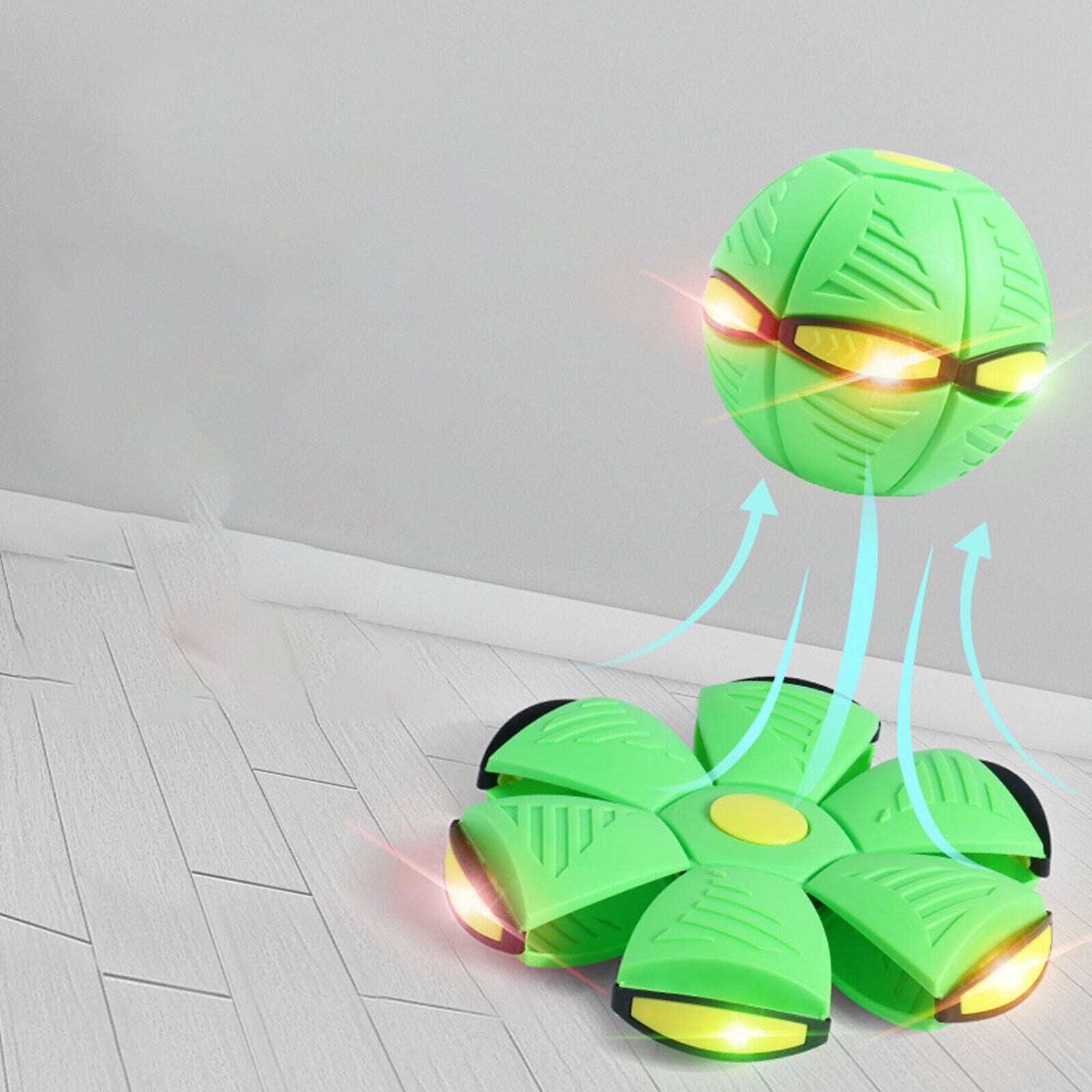 The Flying Saucer Ball™ 2.0 [Free Today] PuppyStop Green 